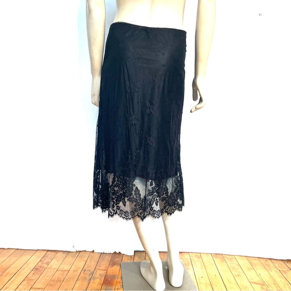 Vintage Lace Top And Skirt Suit - Picture 9 of 10